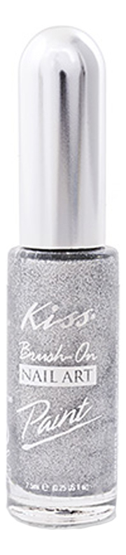 

Краска для дизайна ногтей Nail Paint 7,5мл: Silver PA10, Краска для дизайна ногтей Nail Paint 7,5мл