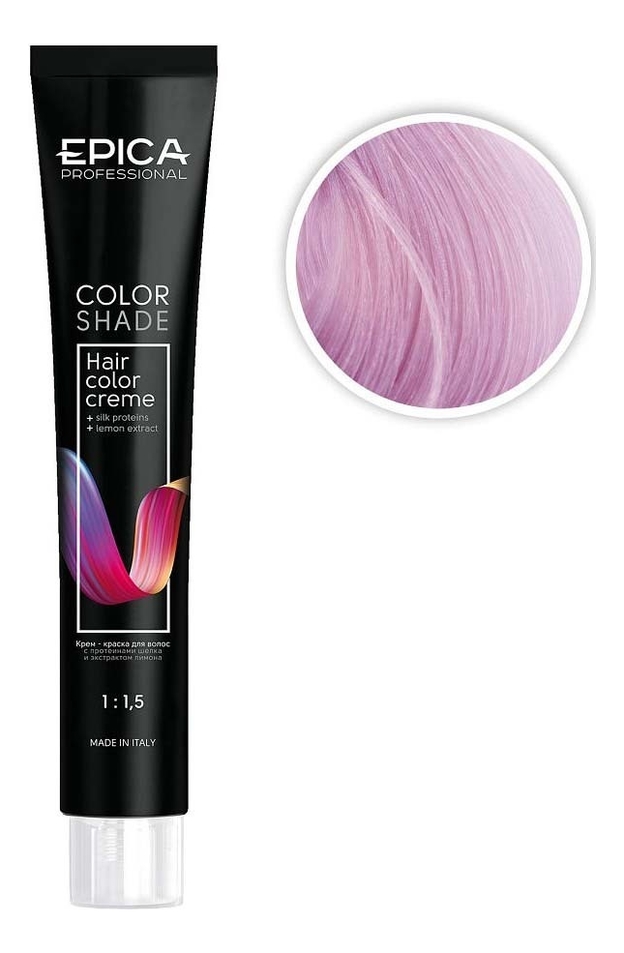 

Крем-краска для волос Пастельное тонирование Color Shade 100мл: Сирень, Крем-краска для волос Пастельное тонирование Color Shade 100мл