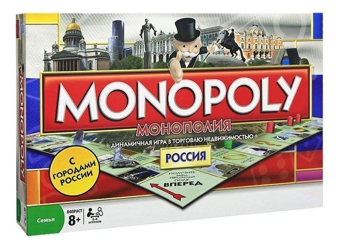 Монополия Россия Monopoly 6155