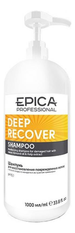 

Шампунь для поврежденных волос Deep Recover Shampoo: Шампунь 1000мл, Шампунь для поврежденных волос Deep Recover Shampoo