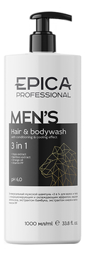 Гель для душа 3 в 1 Men's Hair & Body Wash