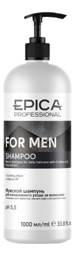 

Шампунь для ежедневного ухода For Men Shampoo: Шампунь 1000мл, Шампунь для ежедневного ухода For Men Shampoo