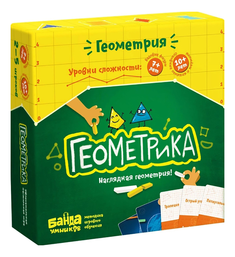 

Банда Умников Настольная игра Геометрика базовая УМ004