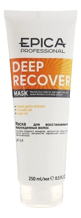 

Маска для поврежденных волос Deep Recover Mask: Маска 250мл, Маска для поврежденных волос Deep Recover Mask
