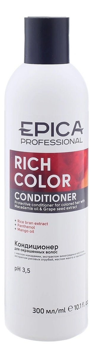 Кондиционер для окрашенных волос Rich Color Conditioner: Кондиционер 300мл