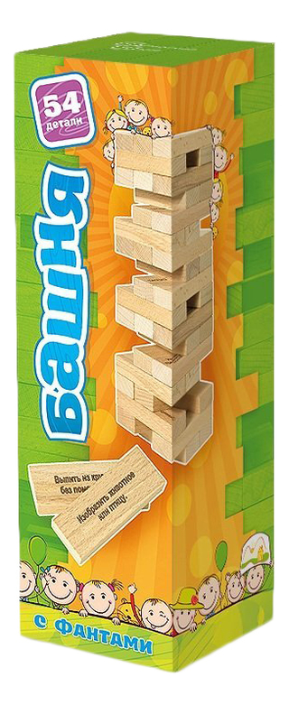 

Нескучные игры Настольная игра Башня с фантами для детей 7746