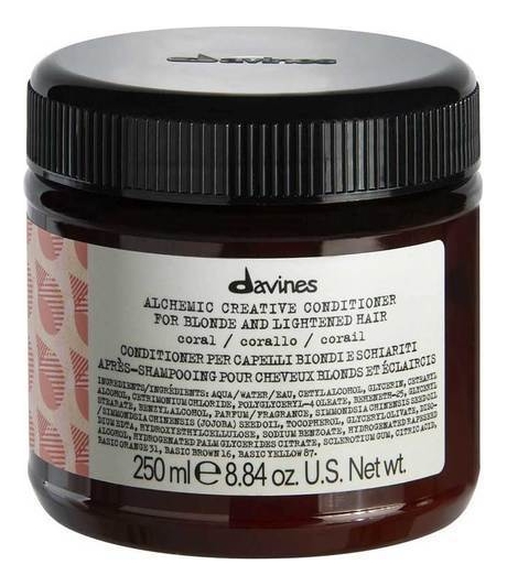 

Кондиционер для осветленных и натуральных волос Alchemic Creative Conditioner For Blond And Lightened Hair Coral 250мл