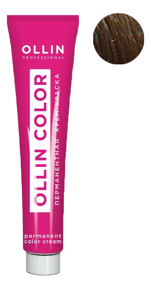 

Перманентная крем-краска для волос Ollin Color 60мл: 7/0 Русый, Перманентная крем-краска для волос Ollin Color 60мл