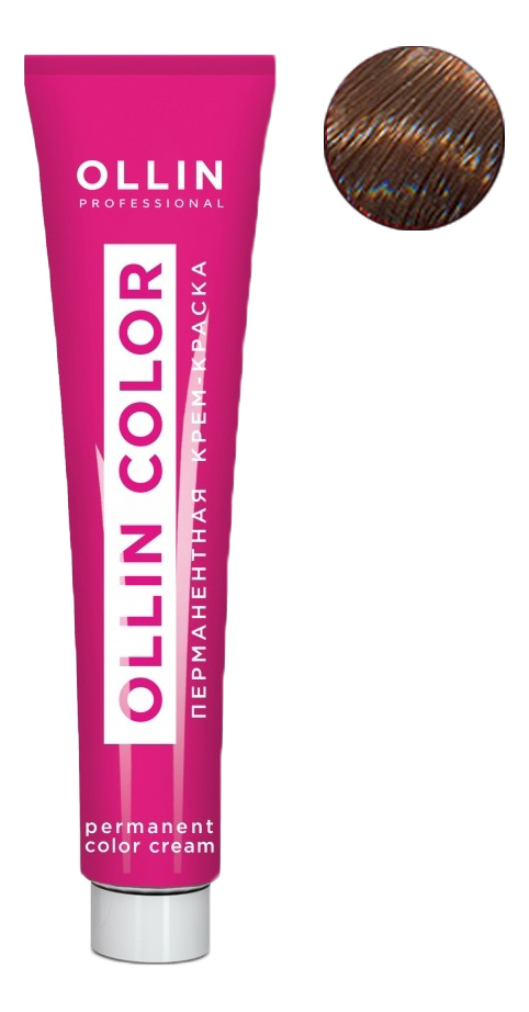 

Перманентная крем-краска для волос Ollin Color 60мл: 7/7 Русый коричневый, Перманентная крем-краска для волос Ollin Color 60мл