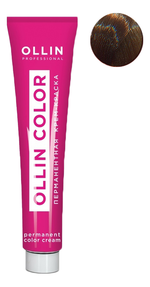 

Перманентная крем-краска для волос Ollin Color 60мл: 8/73 Светло-русый коричнево-золотистый, Перманентная крем-краска для волос Ollin Color 60мл