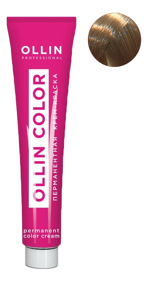 Купить Перманентная крем-краска для волос с экстрактом подсолнечника и шелка Ollin Color 100мл: 9/7 Блондин коричневый, OLLIN Professional