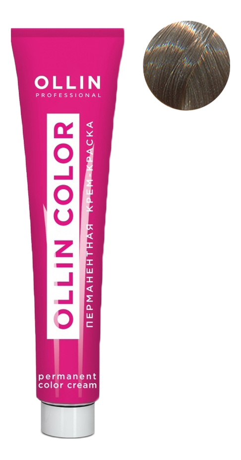 

Перманентная крем-краска для волос Ollin Color 60мл: 10/1 Светлый блондин пепельный, Перманентная крем-краска для волос Ollin Color 60мл