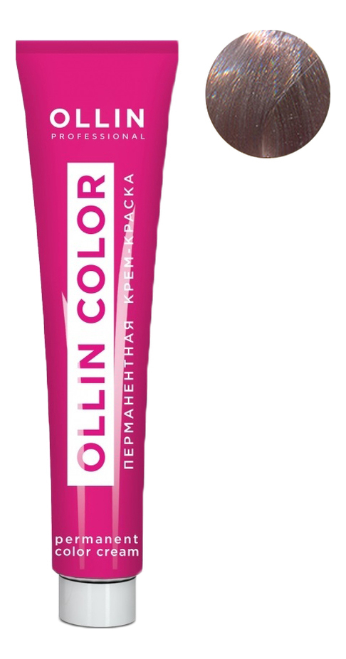 Купить Перманентная крем-краска для волос с экстрактом подсолнечника и шелка Ollin Color 100мл: 10/22 Светлый блондин фиолетовый, OLLIN Professional
