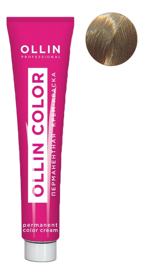

Перманентная крем-краска для волос Ollin Color 60мл: 10/3 Светлый блондин золотистый, Перманентная крем-краска для волос Ollin Color 60мл