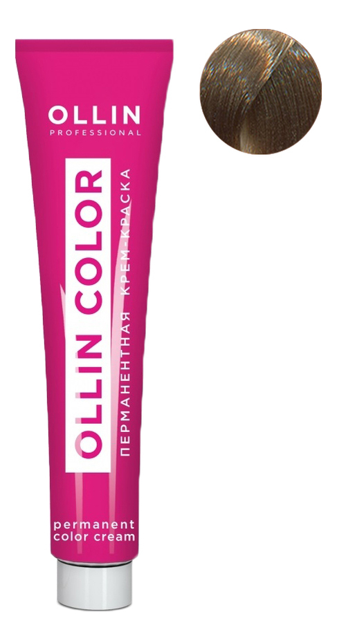 Купить Перманентная крем-краска для волос с экстрактом подсолнечника и шелка Ollin Color 100мл: 10/7 Светлый блондин коричневый, OLLIN Professional