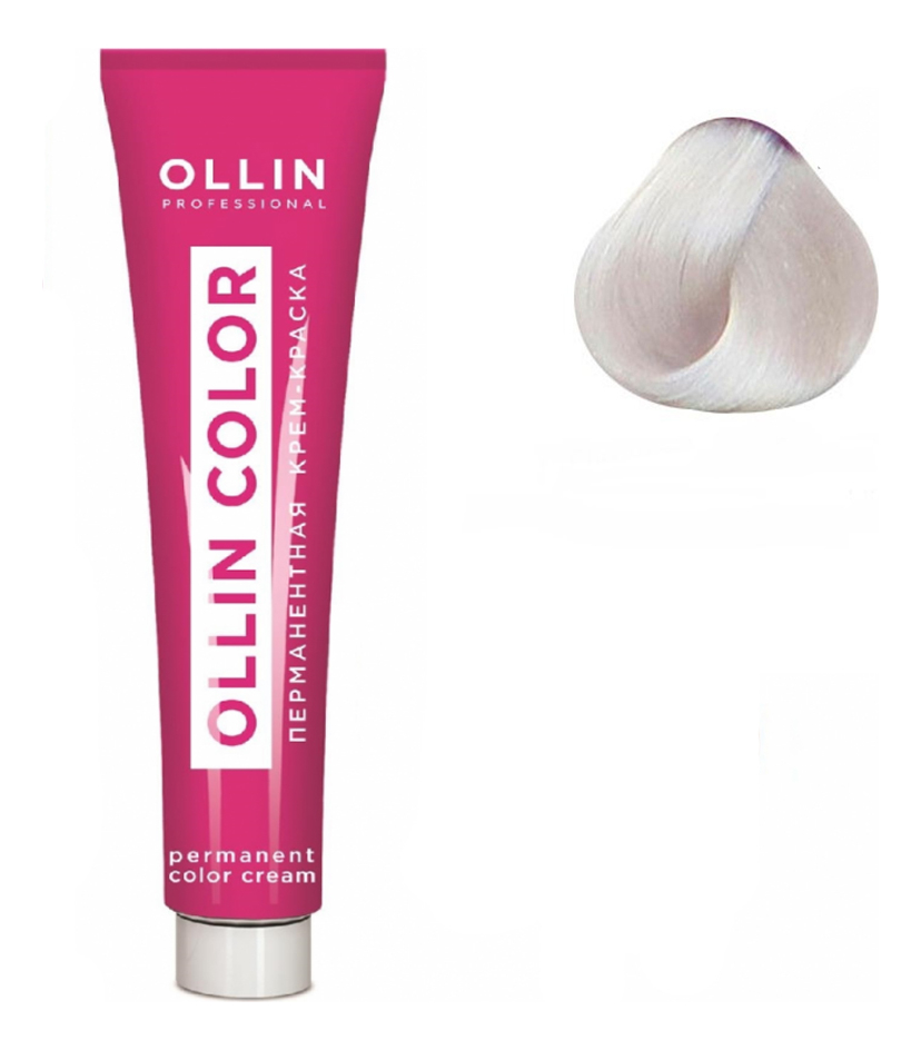 

Перманентная крем-краска для волос с экстрактом подсолнечника и шелка Ollin Color 100мл: 11/81 Специальный блондин жемчужно-пепельный, Перманентная крем-краска для волос с экстрактом подсолнечника и шелка Ollin Color 100мл