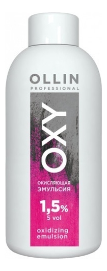 Купить Окисляющая эмульсия для краски Oxy Oxidizing Emulsion 150мл: Эмульсия 1, 5% 5vol, OLLIN Professional