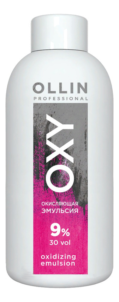 Купить Окисляющая эмульсия для краски Oxy Oxidizing Emulsion 150мл: Эмульсия 9% 30vol, OLLIN Professional