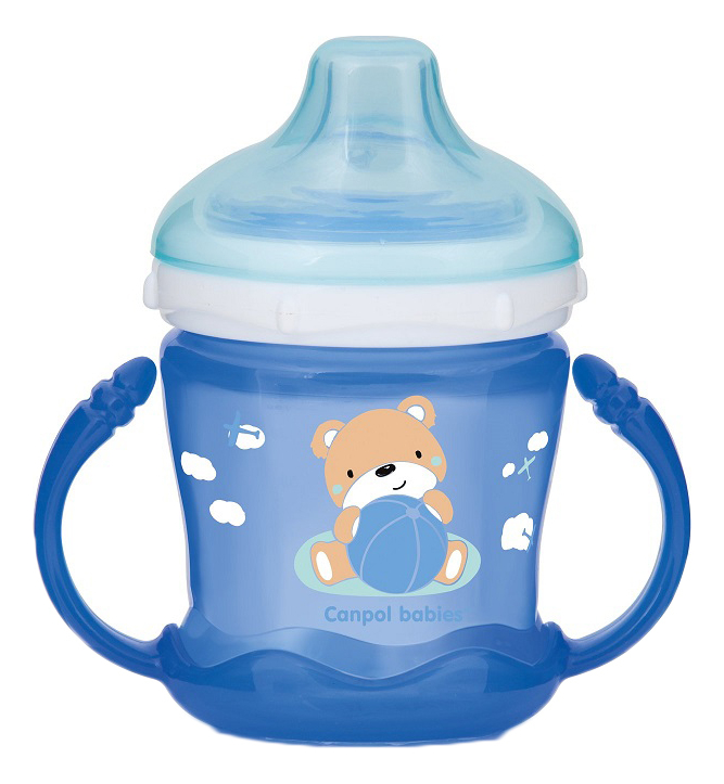 

Чашка-непроливайка Sweet Fun Cup 9+ 180мл: Голубая, Чашка-непроливайка Sweet Fun Cup 9+ 180мл