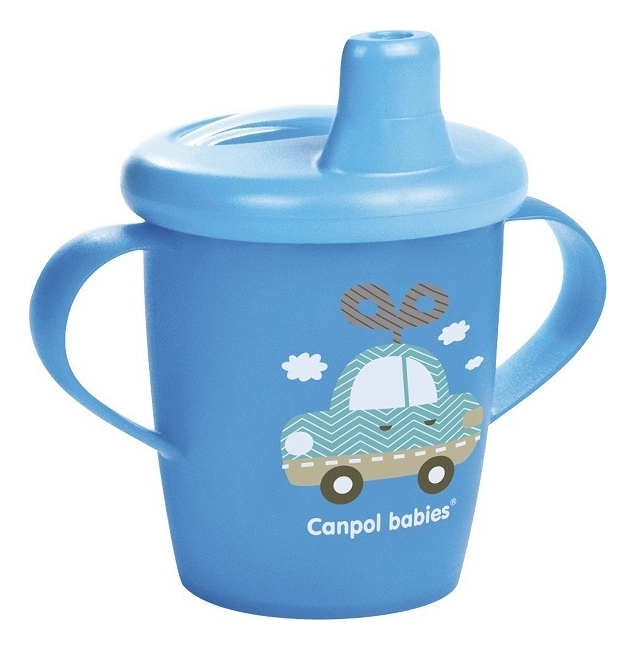 

Чашка-непроливайка Toys Cup 9+ 250мл: Голубая, Чашка-непроливайка Toys Cup 9+ 250мл