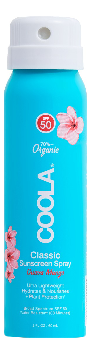 

Солнцезащитный спрей для тела Body Sunscreen Spray Guava Mango SPF50: Спрей 60мл, Солнцезащитный спрей для тела Body Sunscreen Spray Guava Mango SPF50