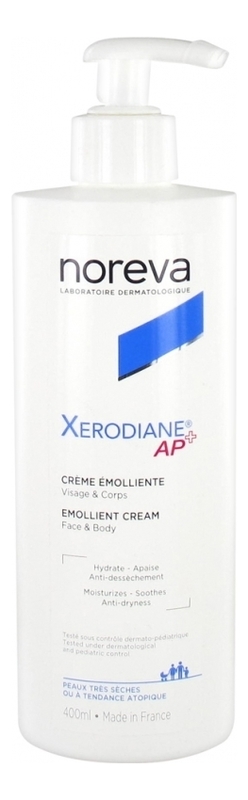 Крем для лица и тела Xerodiane Ap+ Creme Emolliente: Крем 400мл