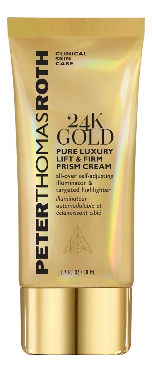 

Крем-хайлайтер для лица 24K Gold Pure Luxury Lift & Firm Prism Cream 50мл