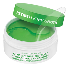 Peter Thomas Roth Гидрогелевые патчи для области вокруг глаз Cucumber De-Tox Hydra-Gel Eye Patches 60шт
