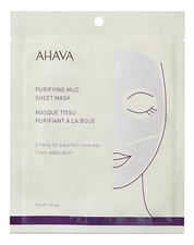 AHAVA Грязевая тканевая маска для лица Mineral Purifying Mud Sheet Mask 18г