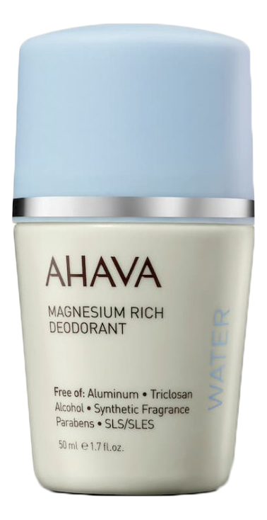 Шариковый дезодорант с магнием Deadsea Water Magnesium Rich Deodorant 50мл