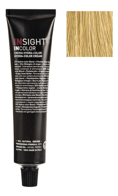 

Тонер для волос с фитокератином Incolor Crema Hydra-Color 100мл: Gold, Тонер для волос с фитокератином Incolor Crema Hydra-Color 100мл