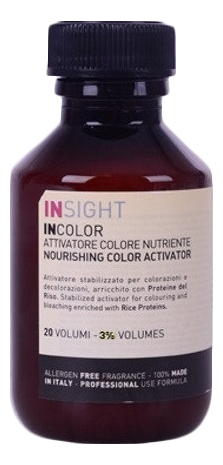 Протеиновый активатор для окрашивания и обесцвечивания волос Incolor Attivatore Colore Nutriente 150мл: Активатор 3%
