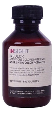 Протеиновый активатор для окрашивания и обесцвечивания волос Incolor Attivatore Colore Nutriente 150мл: Активатор 9%