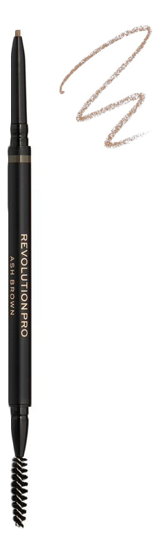 Контурный карандаш для бровей со щеточкой Define & Fill Brow Pencil: Ash Brown