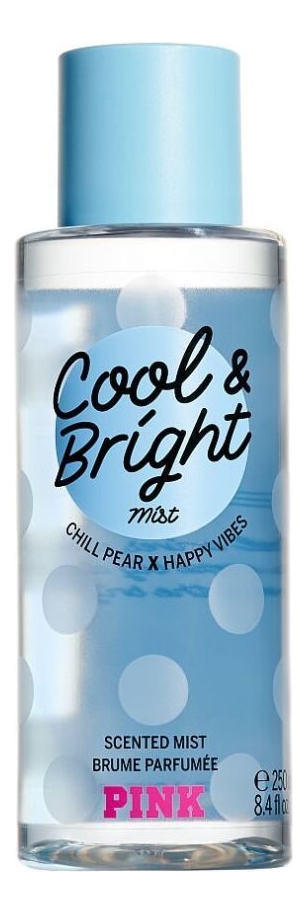 

Парфюмерный спрей для тела Pink Cool & Bright Body Mist: Спрей 250мл, Парфюмерный спрей для тела Pink Cool & Bright Body Mist