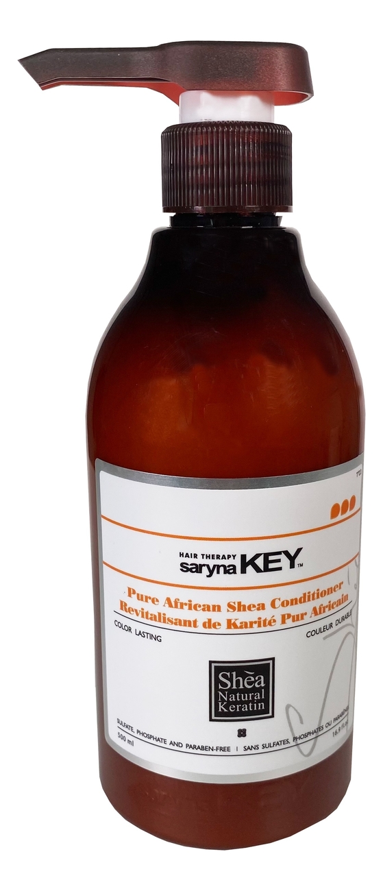 Восстанавливающий кондиционер для волос с Африканским маслом Ши Color Lasting Pure African Shea Conditioner: Кондиционер 500мл