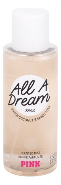 

Парфюмерный спрей для тела Pink All A Dream Scented Mist 250мл: Спрей 250мл, Парфюмерный спрей для тела Pink All A Dream Scented Mist