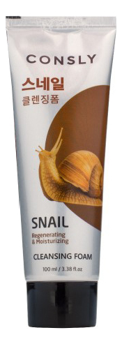 

Восстанавливающая пенка для умывания с муцином улитки Snail Cleansing Foam 100мл