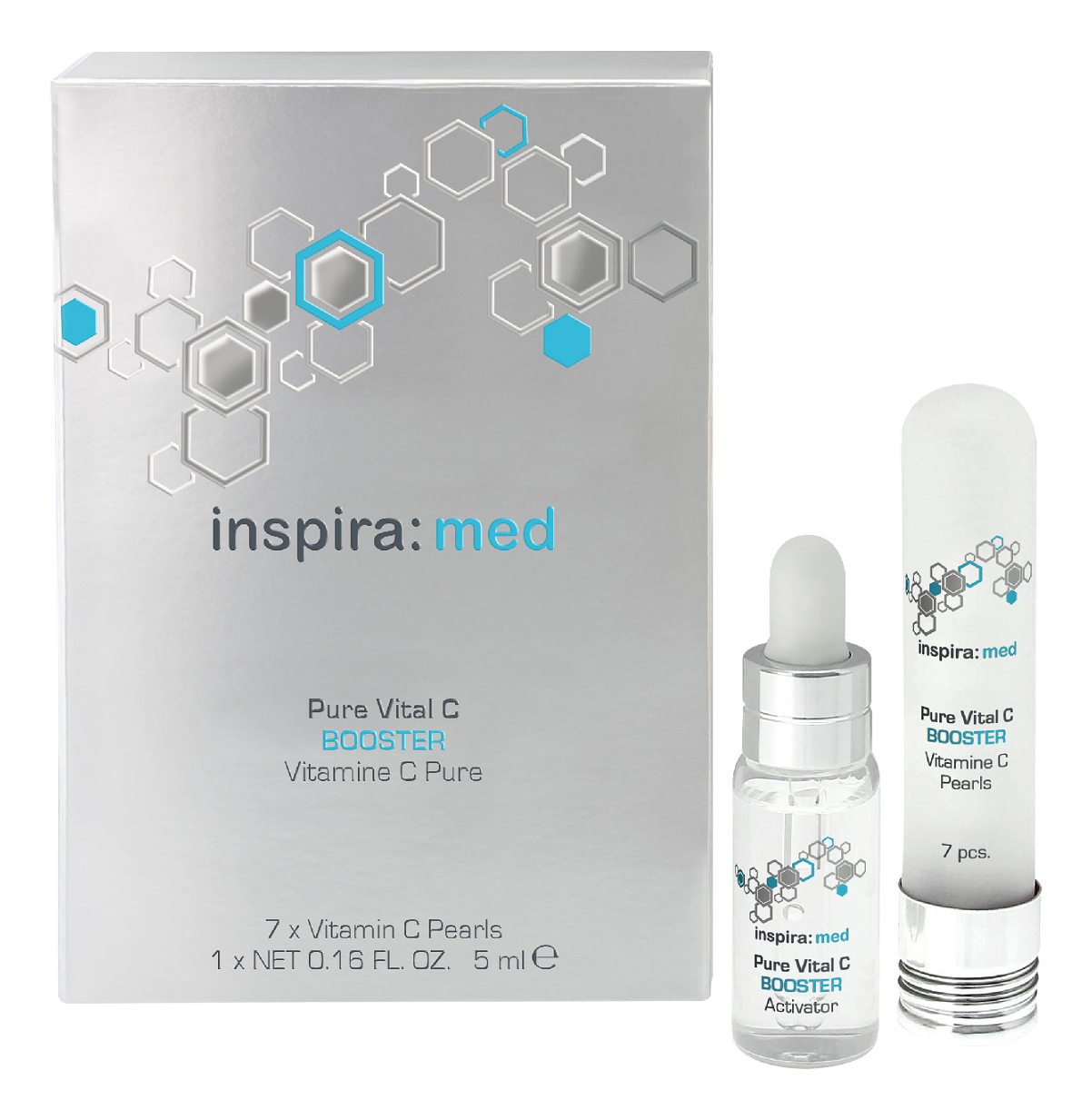 

Набор для лица Pure Vital C Booster Pearls + Activator (концентрат чистого витамина C 7шт + активатор 5мл)