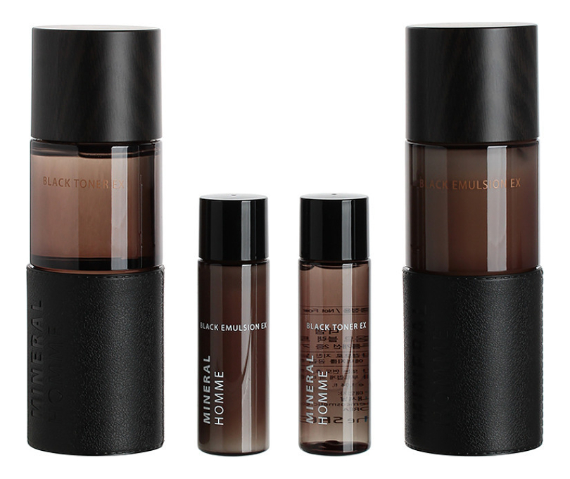 

Набор для лица Mineral Homme Black EX 2 (тонер 130мл/31мл + эмульсия 130/31мл)