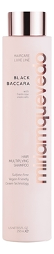 Шампунь для уплотнения и объема волос с экстрактом розы Black Baccara Hair Multiplying Shampoo 250мл