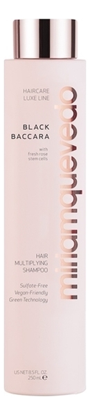 

Шампунь для уплотнения и объема волос с экстрактом розы Black Baccara Hair Multiplying Shampoo 250мл