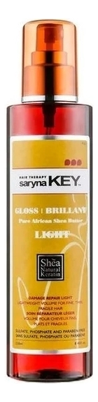 

Блеск-спрей для волос с африканским маслом ши Damage Repair Light Gloss Brillant Pure African Shea Butter: Блеск-спрей 250мл, Блеск-спрей для волос с африканским маслом ши Damage Repair Light Gloss Brillant Pure African Shea Butter