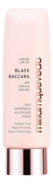 Крем-сыворотка для уплотнения и объема волос с экстрактом розы Black Baccara Hair Repairing & Multiplying Serum 100мл