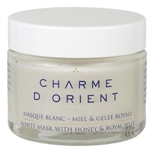 Charme D'Orient Белая маска на основе меда и маточного молочка для лица и тела Masque Blanc-Miel & Gelee Royale
