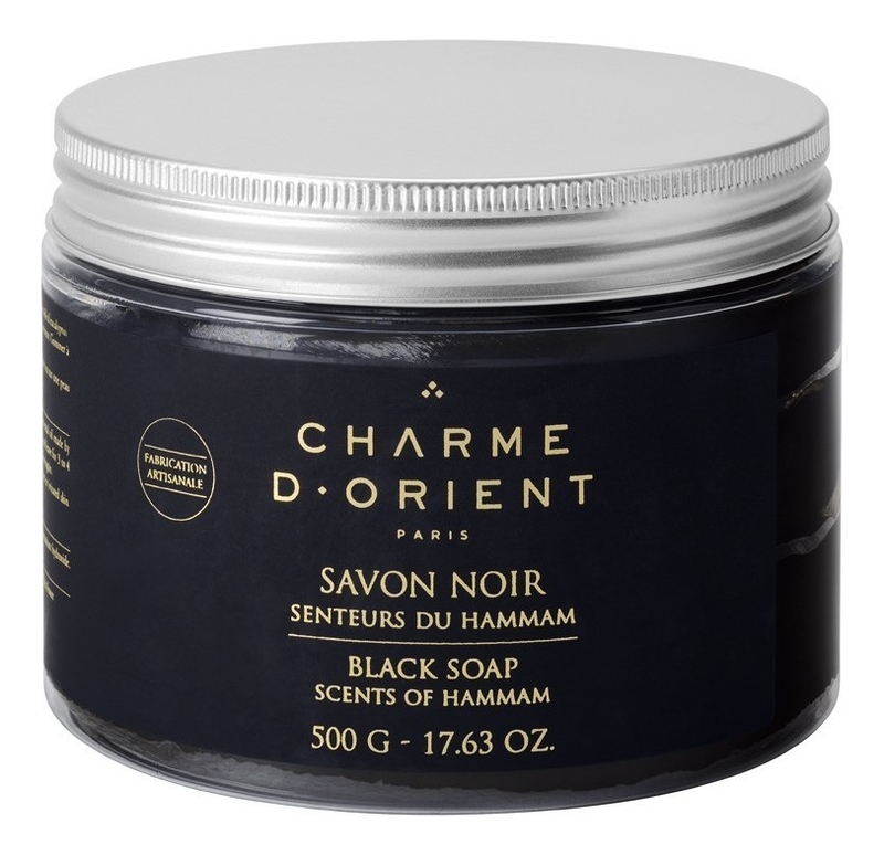 Черное мыло с ароматом эвкалипта Savon Noir Senteurs Du Hammam: Мыло 500мл