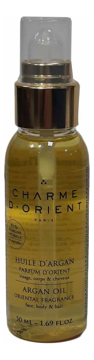 

Масло аргановое с восточным ароматом Huile D’Argan Parfum D’Orient: Масло 50мл, Масло аргановое с восточным ароматом Huile D’Argan Parfum D’Orient