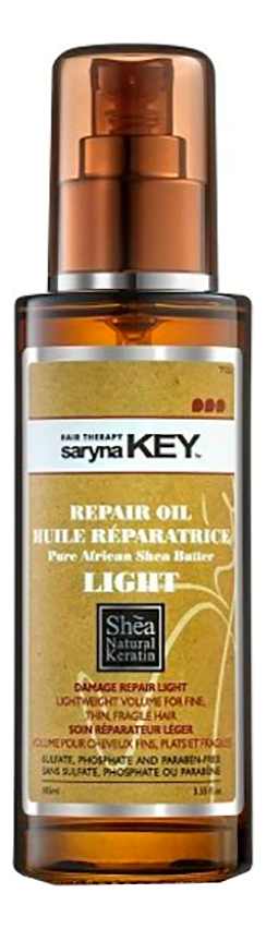 Масло для поврежденных волос африканское масло ши Damage Repair Light Pure African Shea Oil: Масло 105мл