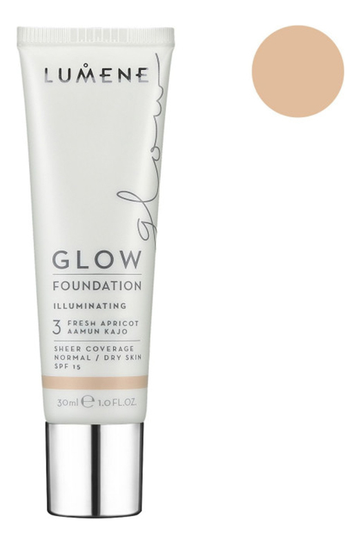 

Придающий сияние тональный крем Glow Illuminating Foundation SPF15 30мл: 3 Fresh Apricot, Придающий сияние тональный крем Glow Illuminating Foundation SPF15 30мл