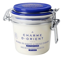 Charme D'Orient Масло карите с аргановым маслом Beurre De Karite A L’Huile D’Argan 200мл